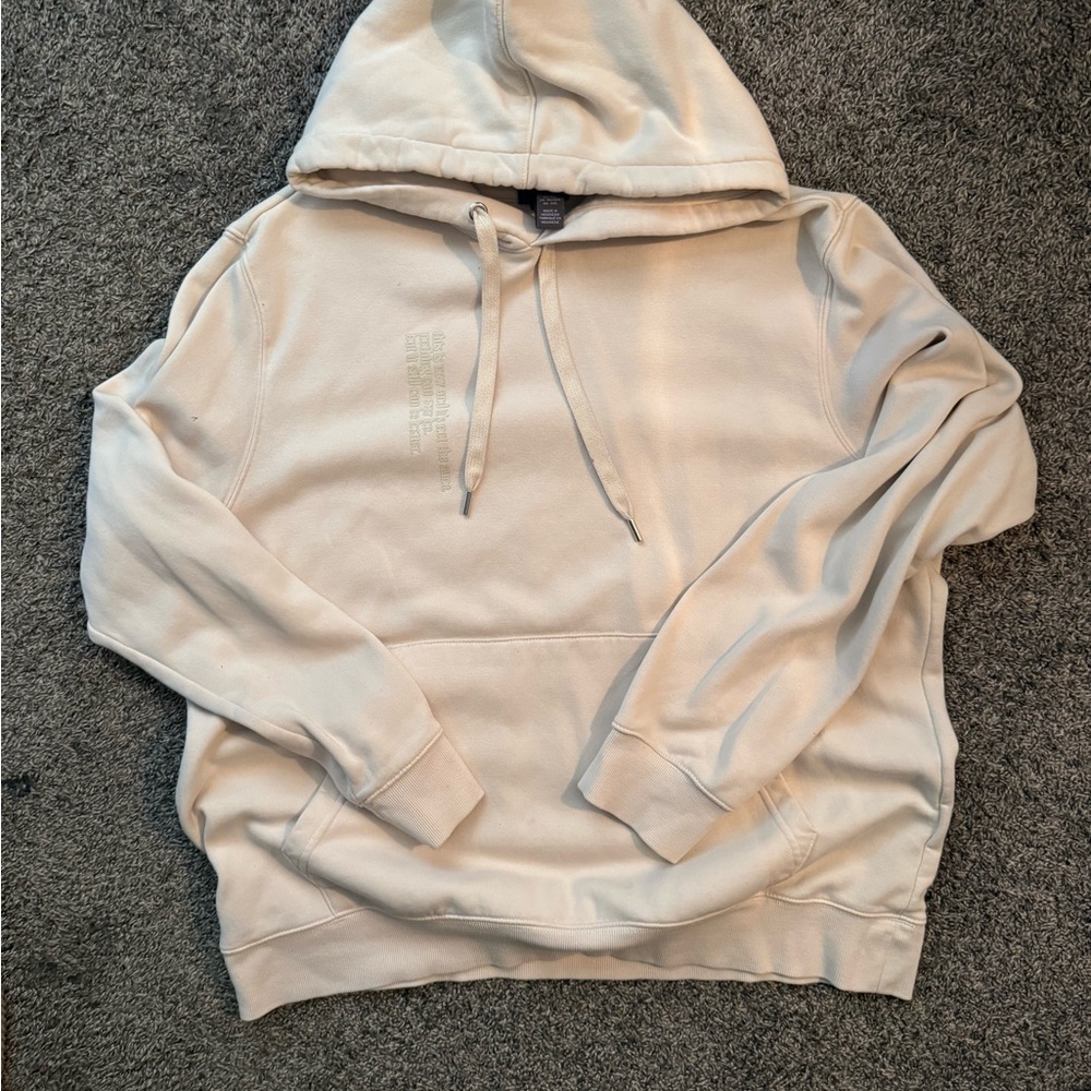 H&M Cream Hoodie